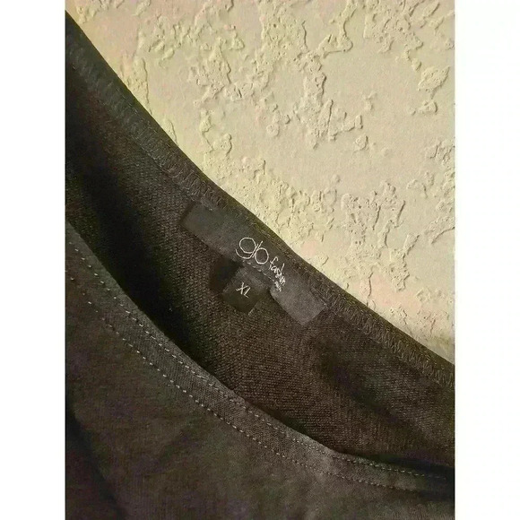 Black one shoulder top - Picture 3 of 7